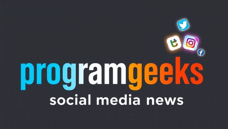 programgeeks social media news